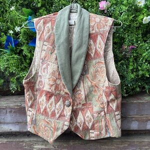 Vintage Longhorn Western Wear Vest